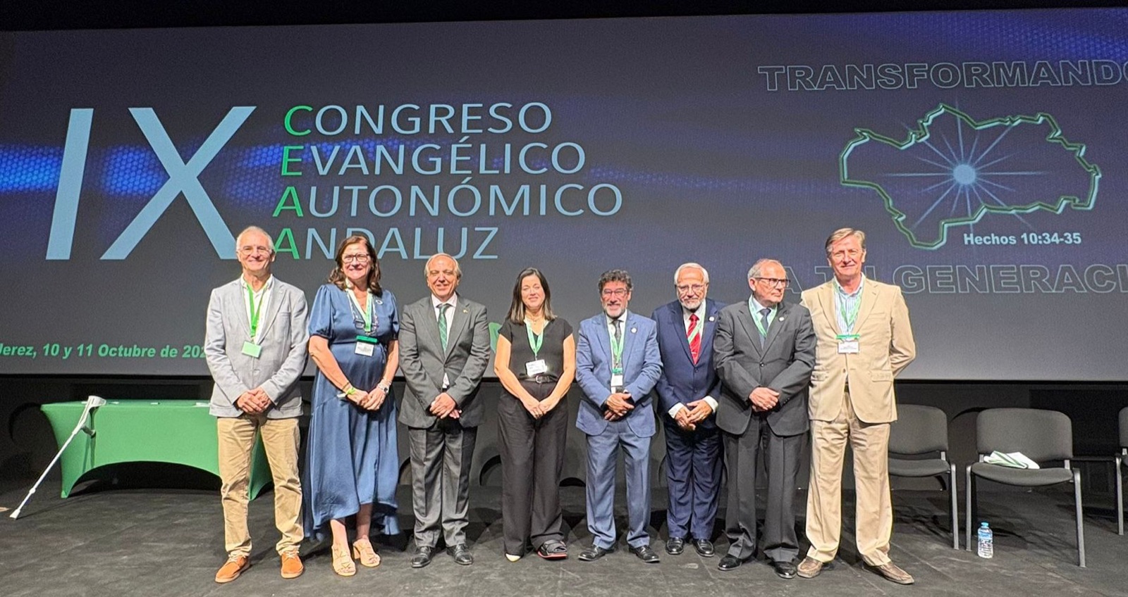 Participantes en el IX Congreso Evangélico Autonómico Andaluz, en Jerez